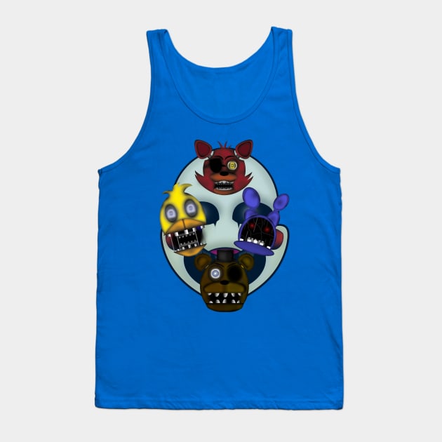 Five Nights at Freddy's 2 Tank Top by Colonius